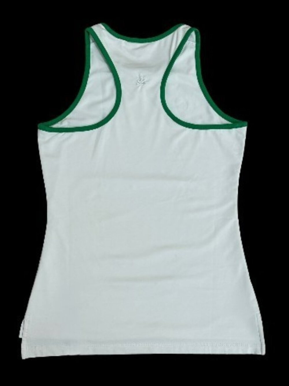 Boast Court Racerback Tennis Top Small White Green #Tenniscore Preppy Small - Picture 2 of 5